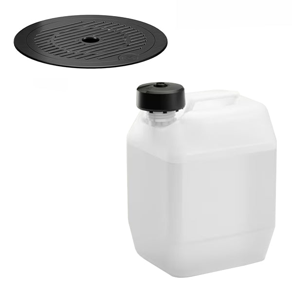 T1 Round Drip Tray Black Finish