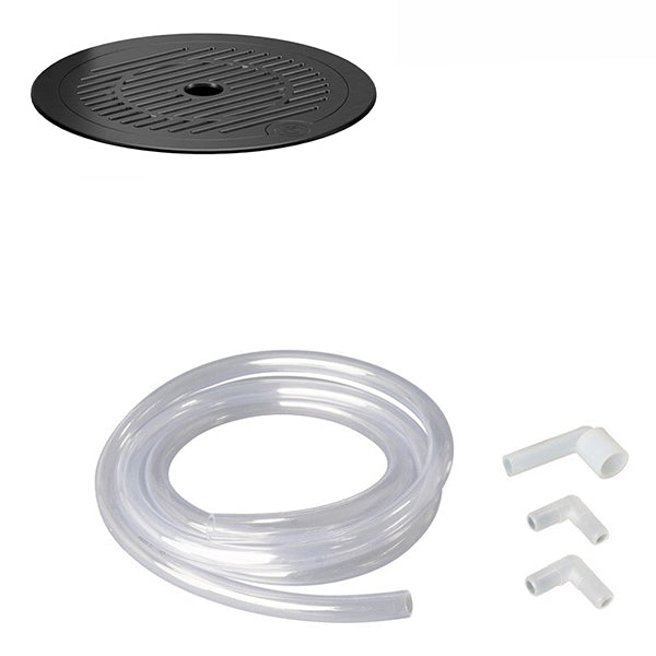 T1 Round Drip Tray Black Finish