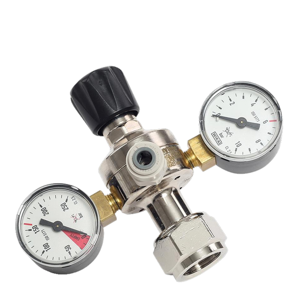 Borg & Overström CO2 Regulator With Twin Gauge